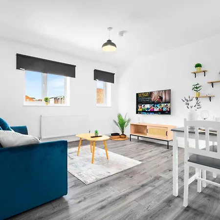 Apartment New Luxury - Cradley Heath - 2mh - Parking - Netflix - Rated *